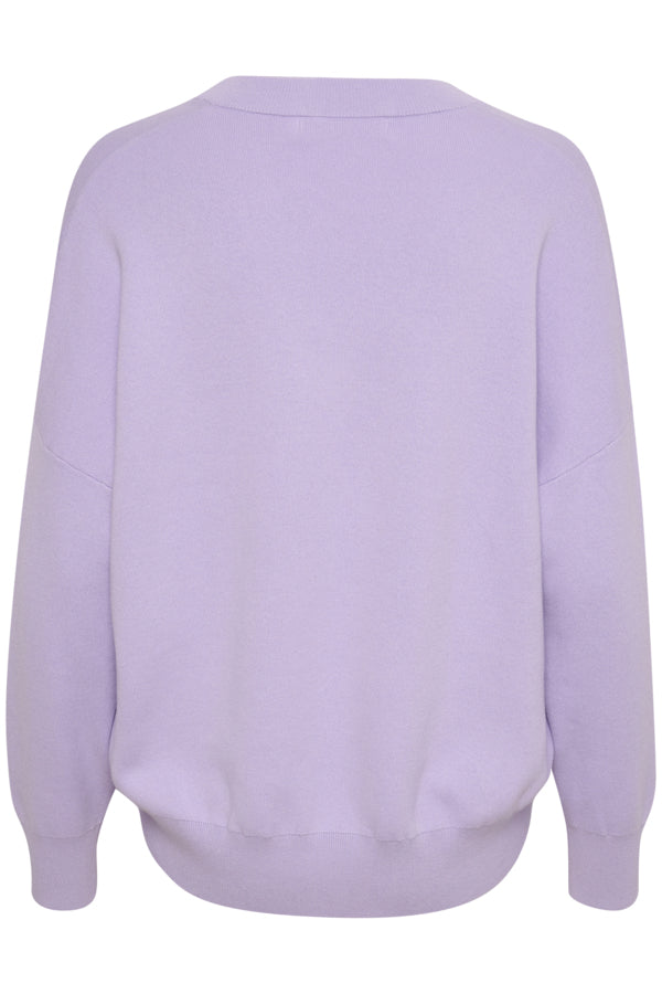 Inwear Foster knit in pastel lilac @ modin