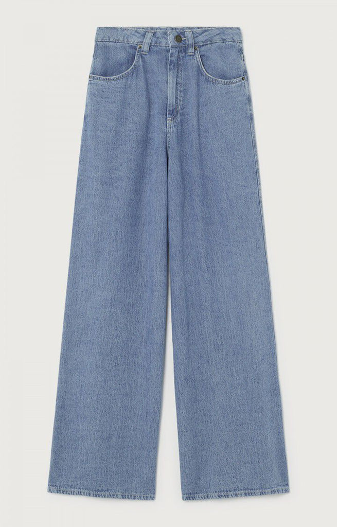 American Vintage Fybee bleached wide jeans  @ modin