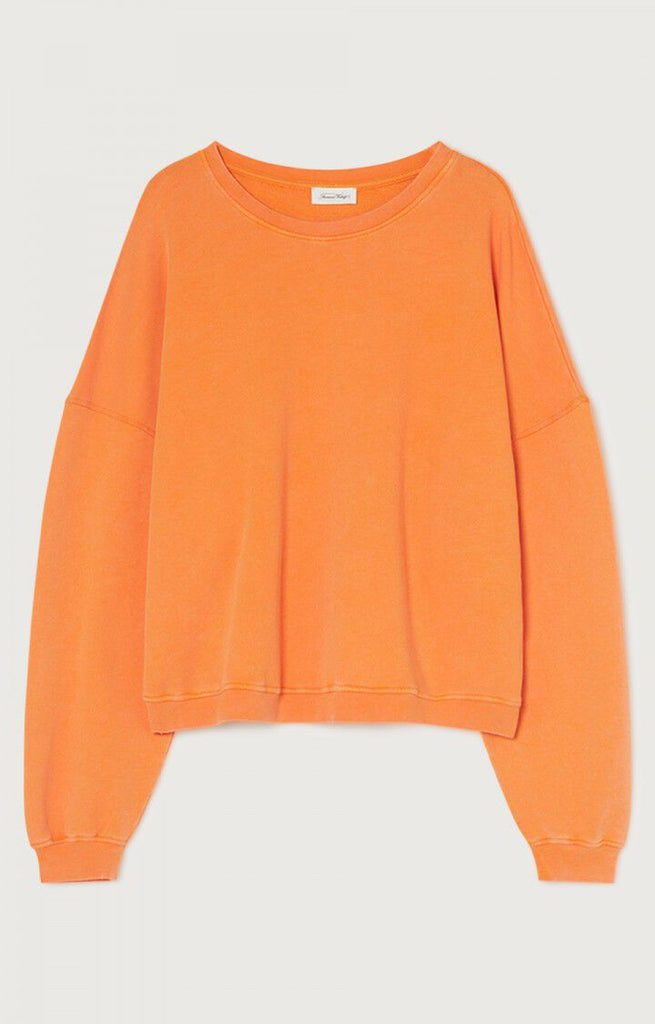Americna Vintage Happylife sweater in Jus d'orange vintage @ modin