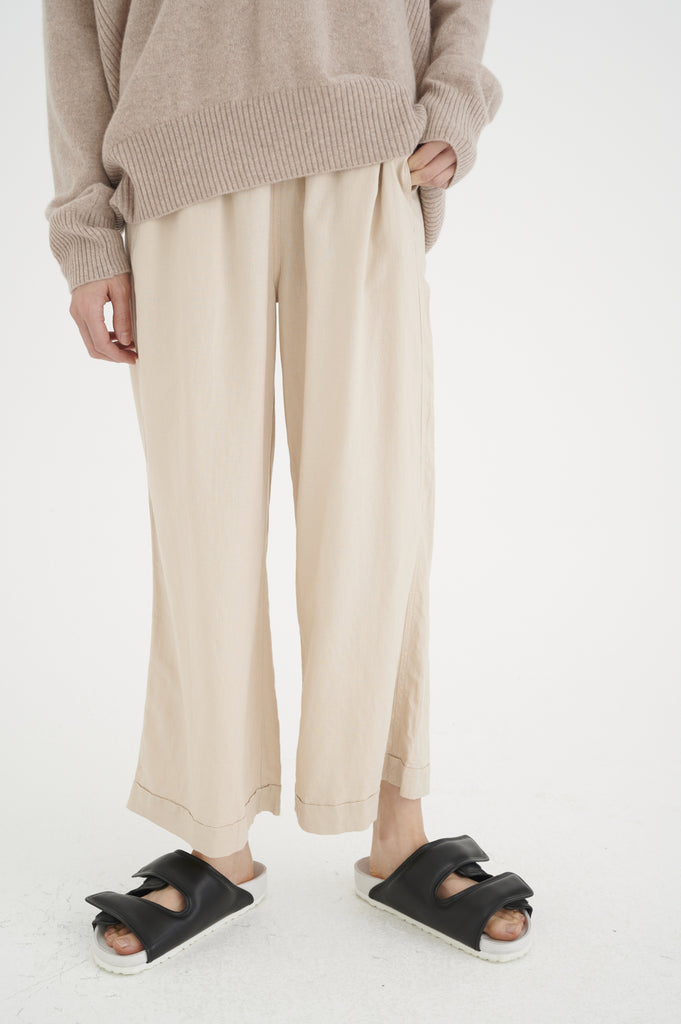 Inwear Driza culotte in sandstone linnen @ modin
