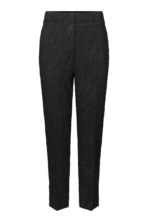 Second female Brocande trousers black with lurex @ modin