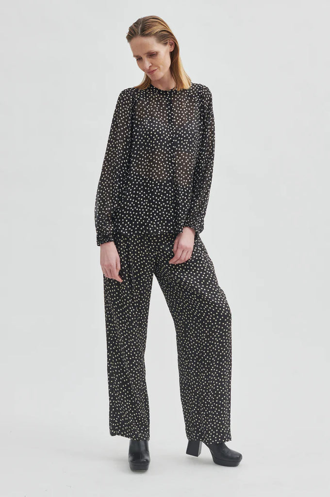 Second Female stardust trousers in black @ modin