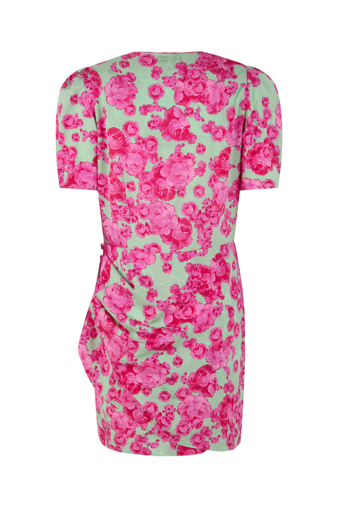 Cras mintycras wrap dress in blossom pink @ modin
