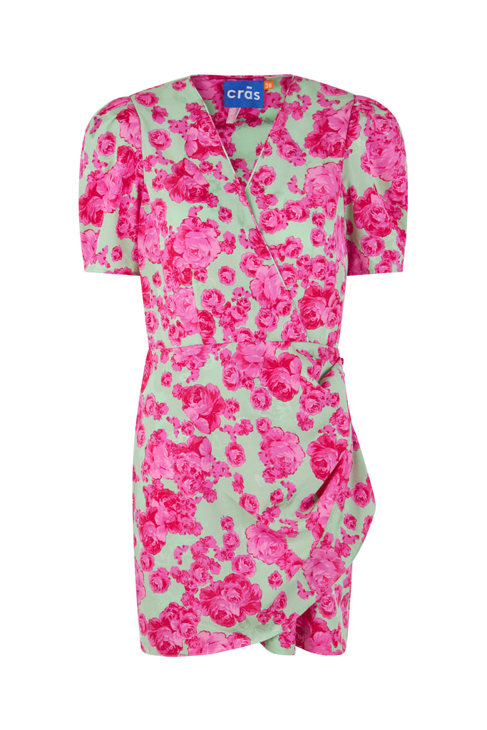 Cras mintycras wrap dress in blossom pink @ modin