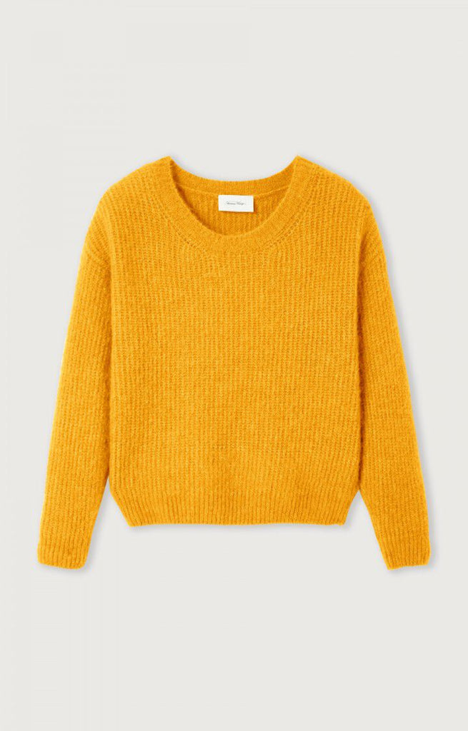 American Vintage East knit in marme chin @ modin