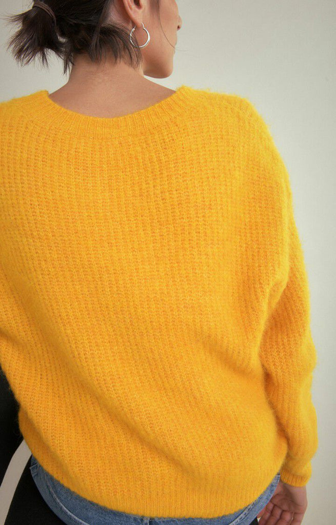 American Vintage East knit in marme chin @ modin