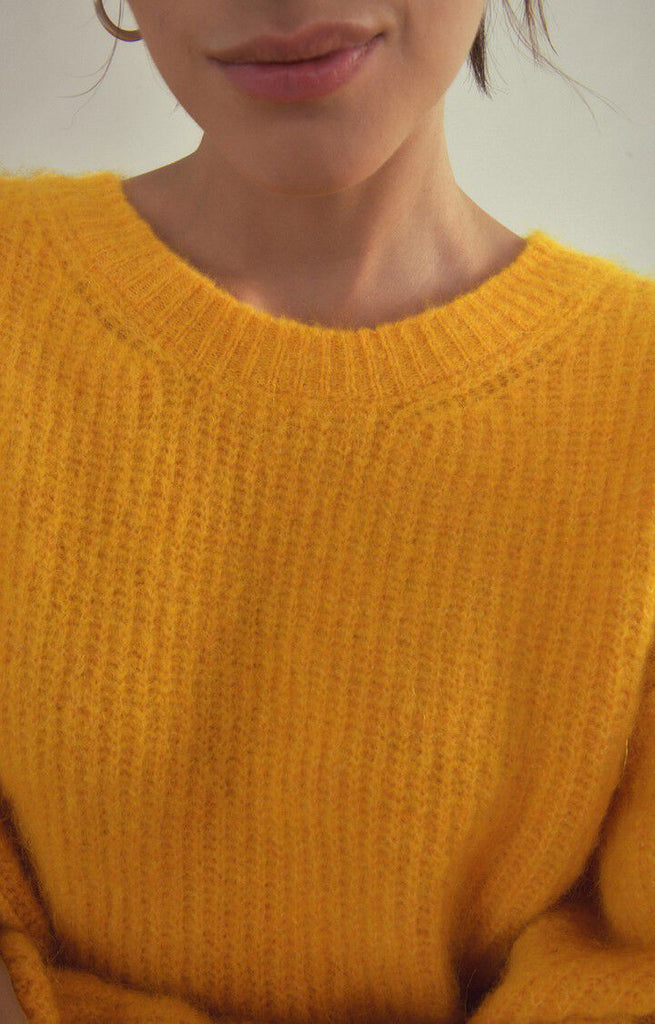 American Vintage East knit in marme chin @ modin