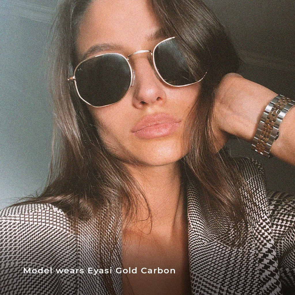 Meller Eyasi gold olive sunglasses @ modin