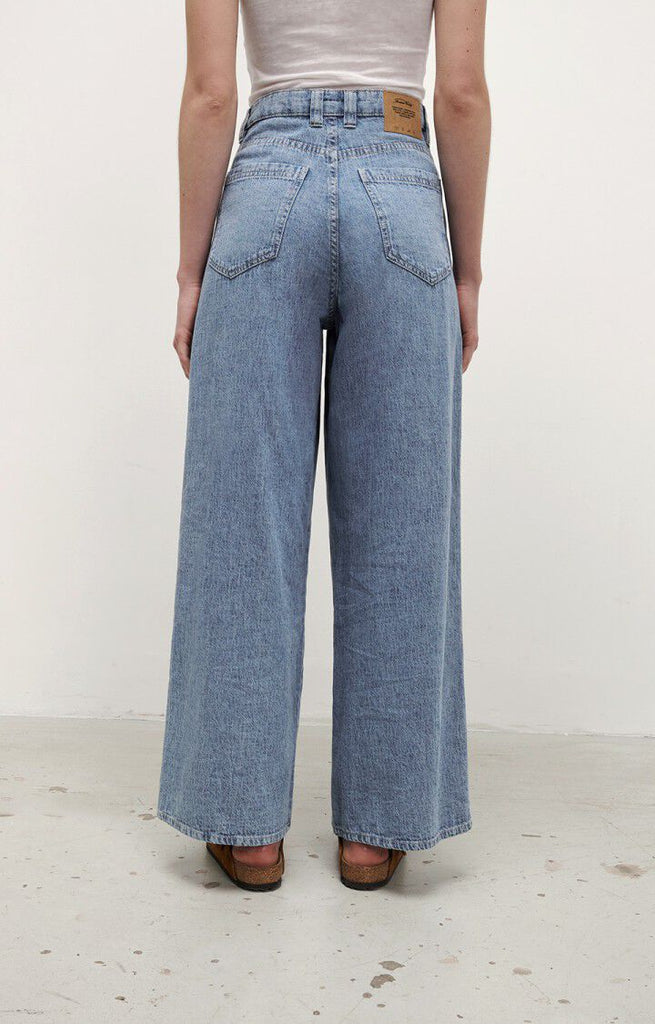 American Vintage Fybee bleached wide jeans  @ modin