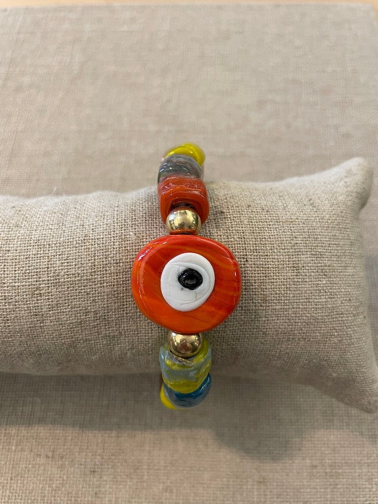 Amber eye multi bracelet @ modin