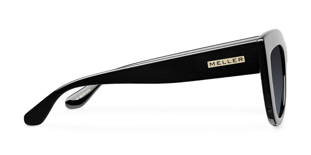 Meller Karoo all black cateye sunglasses @ modin