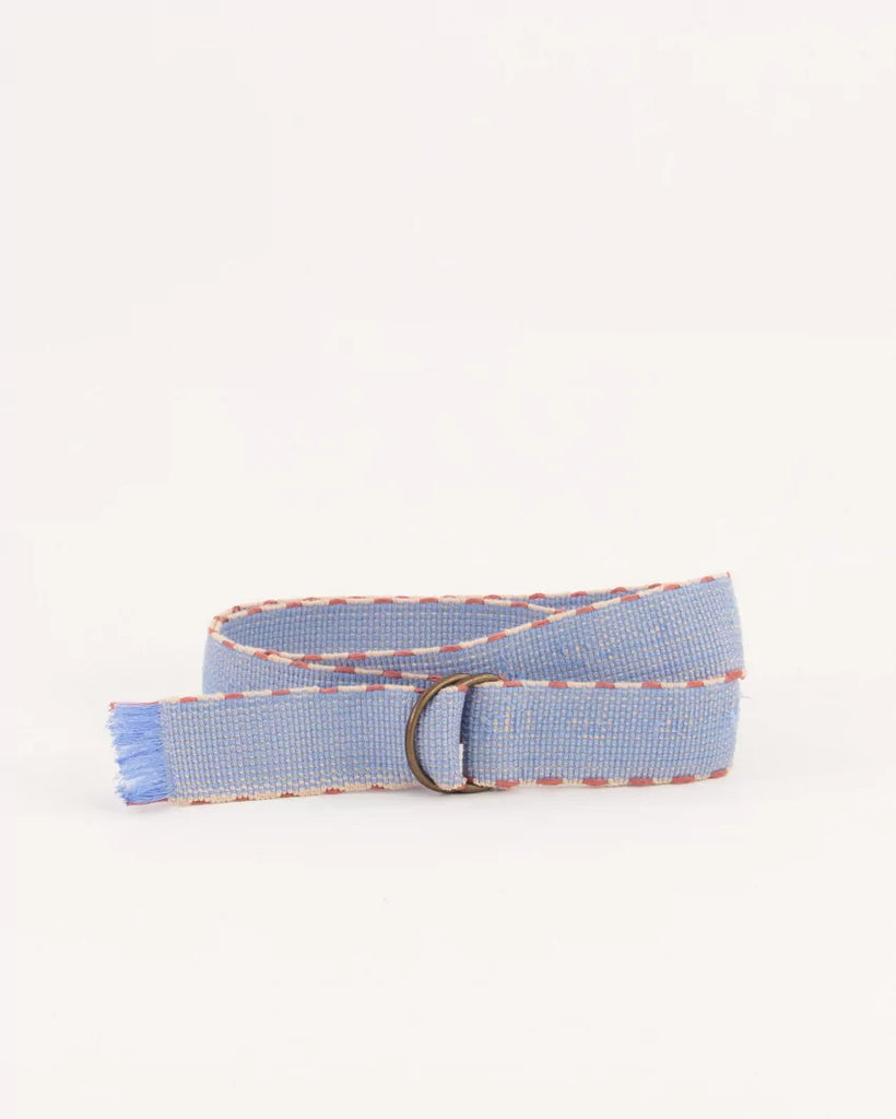 Sessun Lilo woven belt in blue argile @ modin