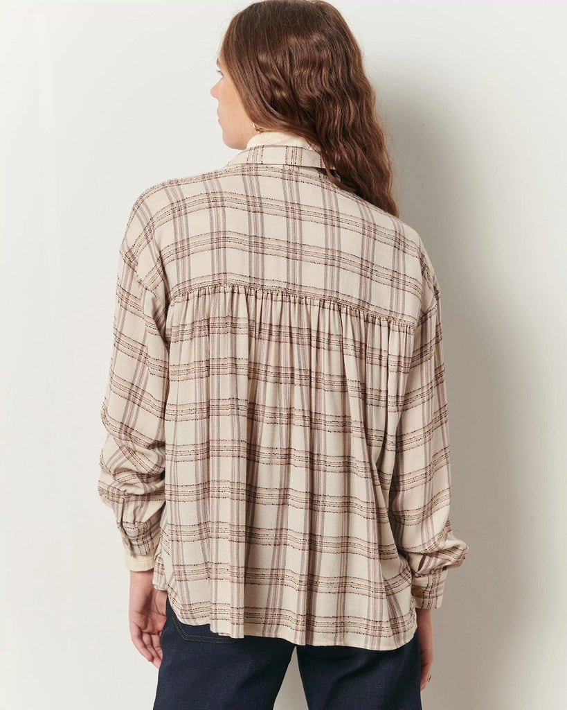 Sessun Licati blouse in elisa checks @ modin