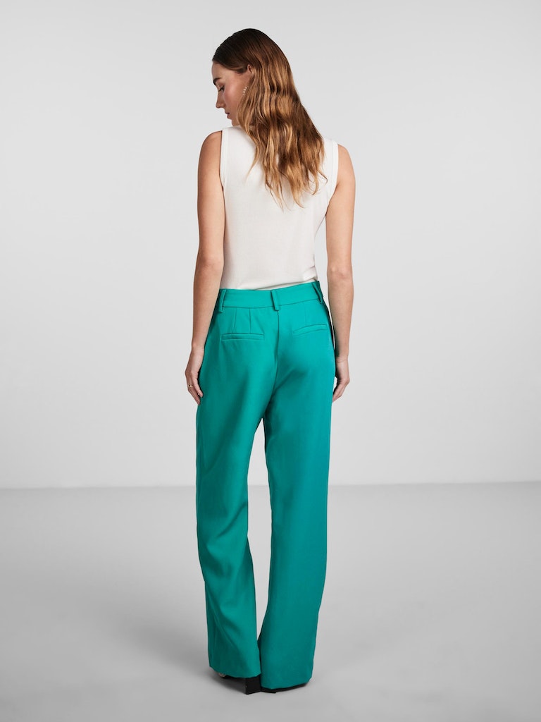 Y.A.S. Jella trousers in columbia turquoise, women suit @ modin