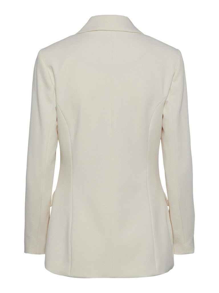 Y.A.S. wedding bridal collection Lizzie blazer in gardenia off white @ modin
