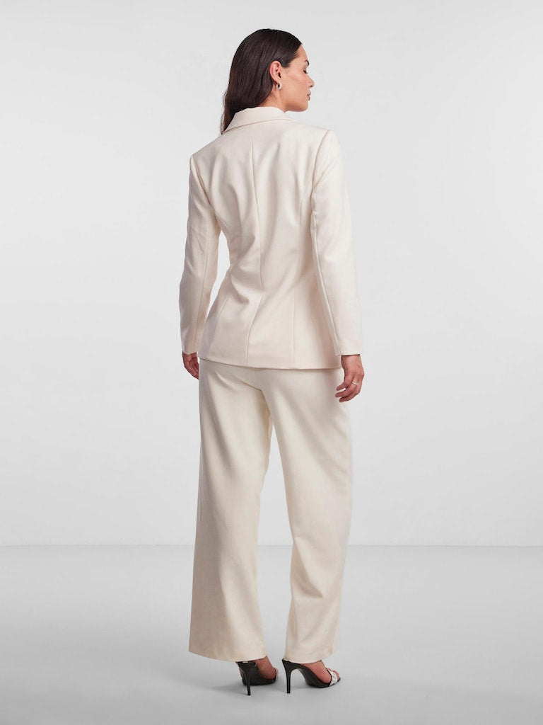 Y.A.S. wedding bridal collection Lizzie blazer in gardenia off white @ modin