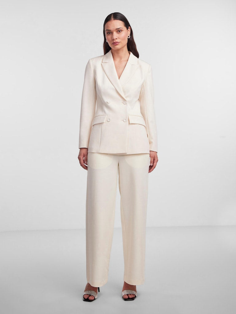 Y.A.S. wedding bridal collection Lizzie blazer in gardenia off white @ modin