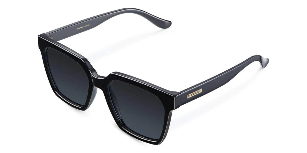 Meller Shaira oversized sunglasses in black @ modin